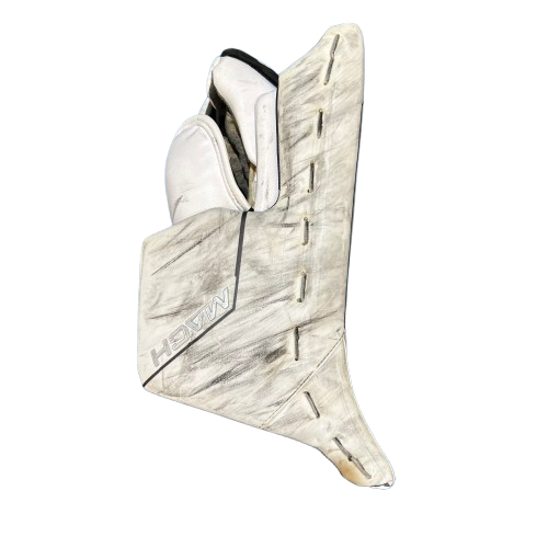 Bauer Supreme Mach - Ensemble complet de gardien de but Pro Stock d'occasion (blanc/noir)